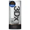 TENGA 3Dx Flow - hullámos mintás maszturbátor (fehér)
