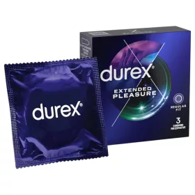   Durex Extended Pleasure - késleltető hatású óvszer - 56 mm (3 db)