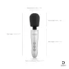 Doxy Go - masszírozó vibrátor (ezüst)