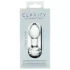 Clarity Utopian Bloom - üveg análkúp (átlátszó)