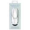 Clarity Utopian Floret - üveg análkúp (átlátszó)
