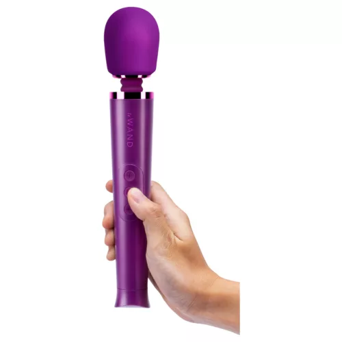 Masszírozó vibrátor Le Wand Petite – 10 fokozat, lila