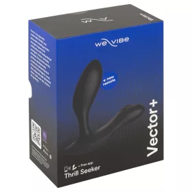 We-Vibe Vector+ - akkus, okos anál vibrátor (fekete)