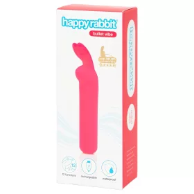 Happyrabbit Bullet - akkus, nyuszis rúdvibrátor (pink)