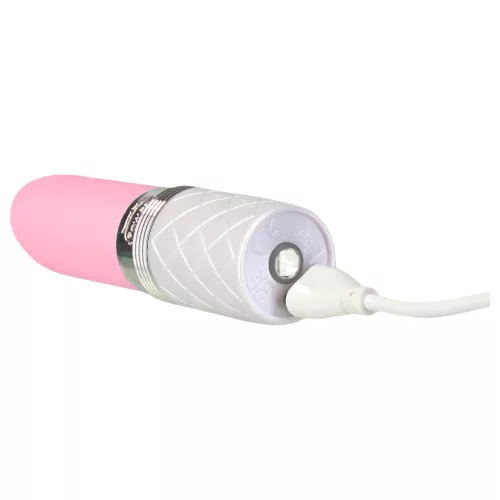 Pillow Talk Lusty - akkus, nyelves rúdvibrátor (pink)