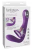 Fantasy For Her - 4 motoros G-pont és csikló vibrátor (lila)