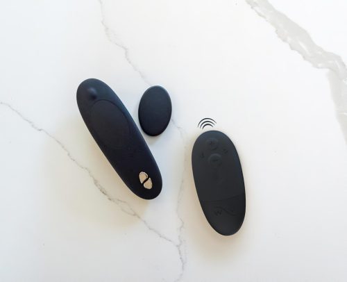 We-Vibe Moxie+ - rádiós, okos csikló vibrátor (fekete)