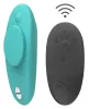 We-Vibe Moxie+ - rádiós, okos csikló vibrátor (türkiz)