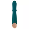 You2Toys Thumping Rabbit - gyűrűs vibrátor (türkiz)