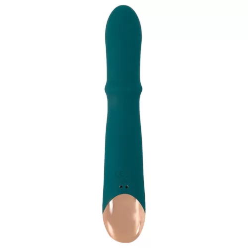You2Toys Thumping Rabbit - gyűrűs vibrátor (türkiz)