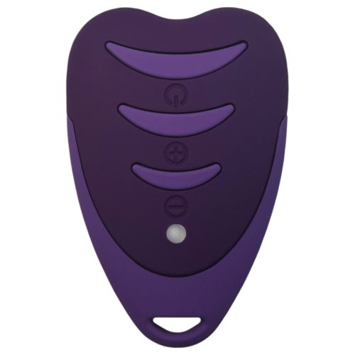 Silexd 8 - távirányítós, herés vibrátor (natúr)