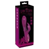 Javida - 3in1 gyöngyös-forgó vibrátor (lila)