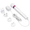 Le Wand Petite Plug-In - hálózati masszírozó vibrátor (fehér)