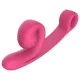 Snail Vibe Curve - 2in1 csikló vibrátor (pink)