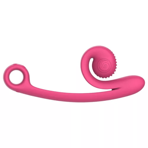 Snail Vibe Curve - 2in1 csikló vibrátor (pink)