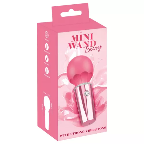 You2Toys Mini Wand - akkus masszírozó vibrátor (pink)