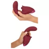 Javida - 3in1 nyelves vibrátor (piros)