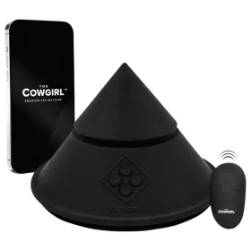   The Cowgirl Cone - okos szexgép különböző feltétekkel (fekete)