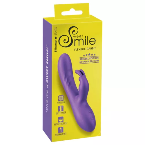Smile - csiklókaros vibrátor (lila)