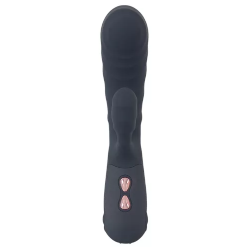 You2Toys - Oh! Rabbit csiklókaros vibrátor (fekete)