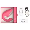 Womanizer Blend - G-pont vibrátor és csiklóizgató (korall)