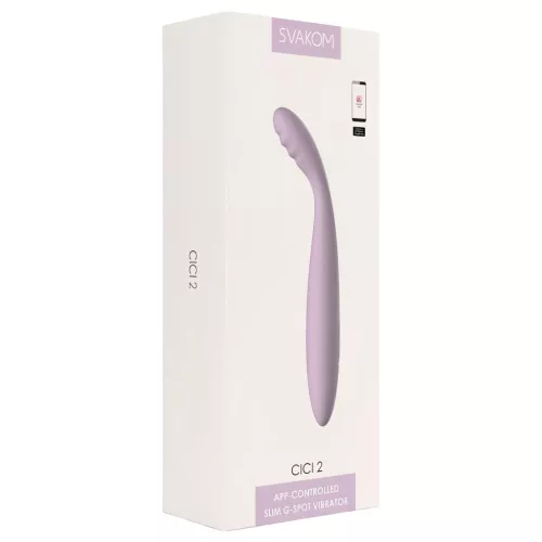 Svakom Cici 2 - okos G-pont vibrátor (lila)
