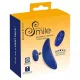 Smile - extra vékony, távirányítós bugyi vibrátor (kék)