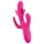SMILE - tripla karos, nyelves vibrátor (pink)