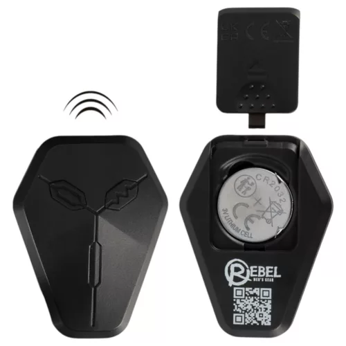 Rebel - lökő prosztatavibrátor (fekete)