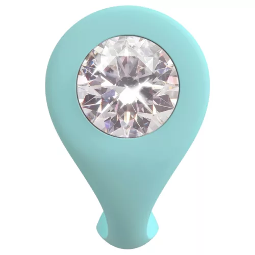 Beau Coeur Juvela - vibrációs anál plug (türkiz)