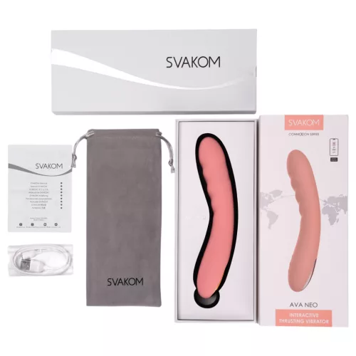 Svakom Ava Neo - okos lökő vibrátor (pink)