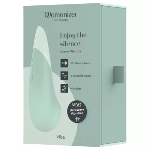 Womanizer Vibe - csikló vibrátor (zöld)