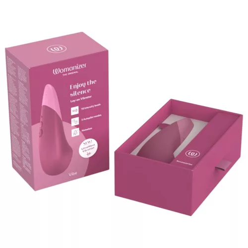 Womanizer Vibe - csikló vibrátor (pink)