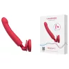 LOVENSE Mission 2 - okos vibrátor tapadókoronggal (piros)