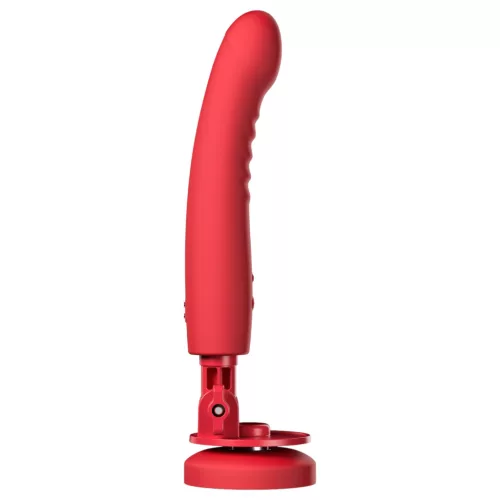 LOVENSE Mission 2 - okos vibrátor tapadókoronggal (piros)