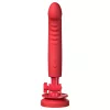 LOVENSE Mission 2 - okos vibrátor tapadókoronggal (piros)