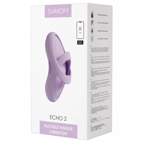 Svakom Echo 2 - okos ujjvibrátor (pink)
