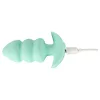 Cuties Mini - gömbös vibrációs anál plug (zöld)