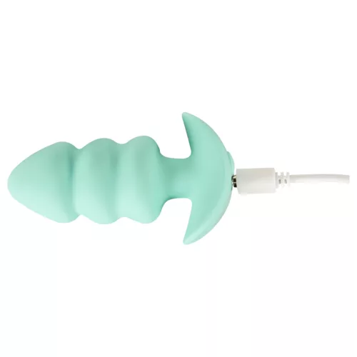 Cuties Mini - gömbös vibrációs anál plug (zöld)