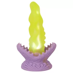   Beasty Cocks Passionate Plant - golgotavirág dildó világítással (zöld)
