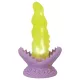 Beasty Cocks Passionate Plant - golgotavirág dildó világítással (zöld)