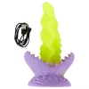 Beasty Cocks Passionate Plant - golgotavirág dildó világítással (zöld)