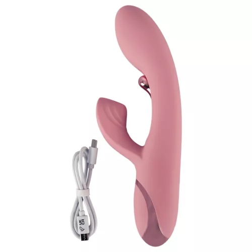 Beau Coeur Avenor - nyelves, csiklókaros G-pont vibrátor (pink)