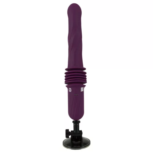 You2Toys - távirányítós melegítős lökő vibrátor (lila)