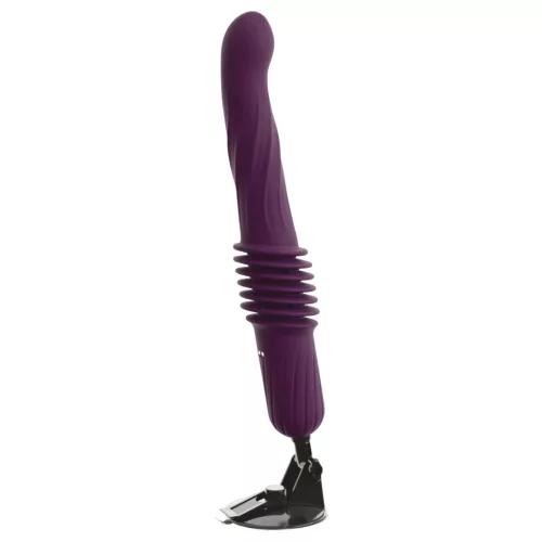 You2Toys - távirányítós melegítős lökő vibrátor (lila)