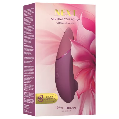 Womanizer Next - akkus, léghullámos csiklóizgató (pink)