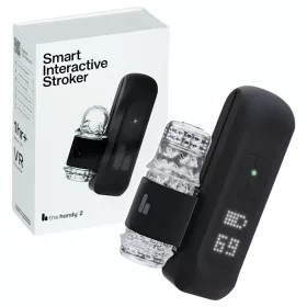  The Handy 2 – Interaktív maszturbátor, férfiaknak (fekete)