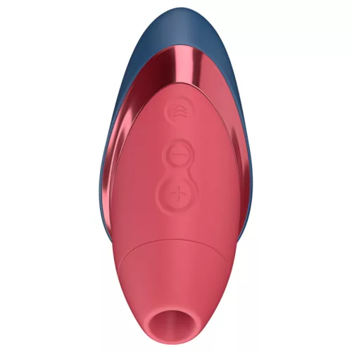 Womanizer Next Liberty - léghullámos csiklóizgató (kék)