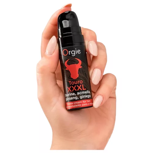 Orgie Touro XXXL - erekció fokozó krém (15ml)