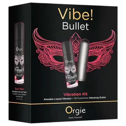 Orgie Bullet - rúdvibrátor szett (szürke)